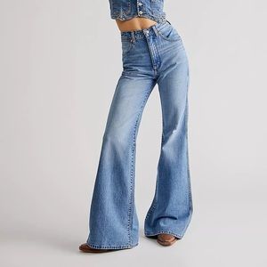 Free people wrangler jeans